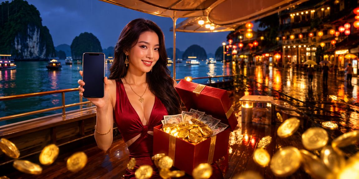 Khung cảnh lễ hội casino di động Hạ Long